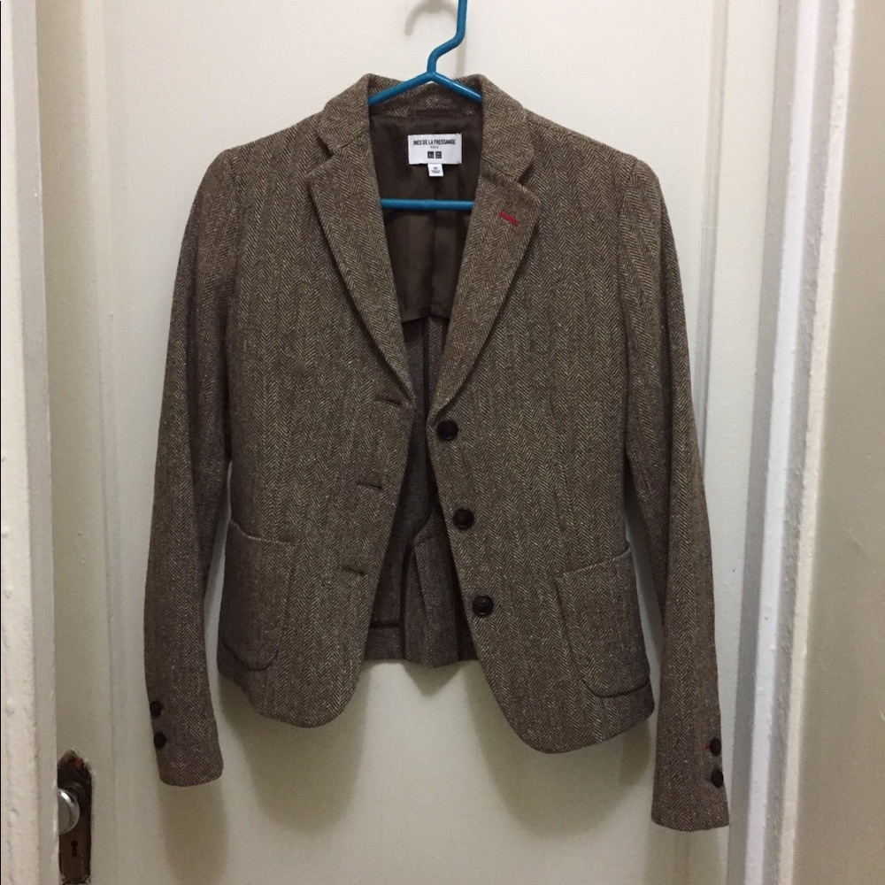 Ines de la Fressange Wool Blazer